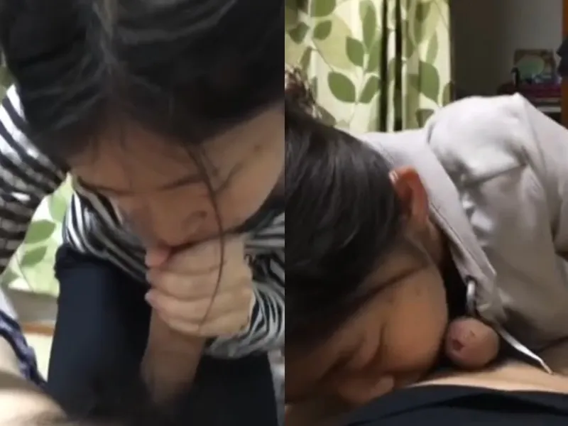 Con chị họ dâm dê liếm cậu bé còn nuốt tinh